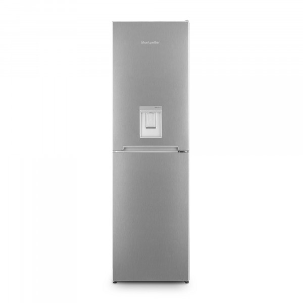 183cm Tall 54cm Wide Frost Free Fridge Freezer In Inox