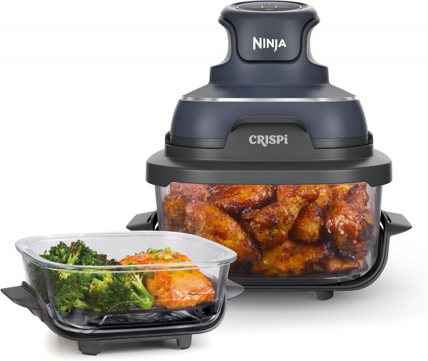 Crispi 4 In 1 Portable Air Fryer 3.8 Litre In Cyber Space Blue