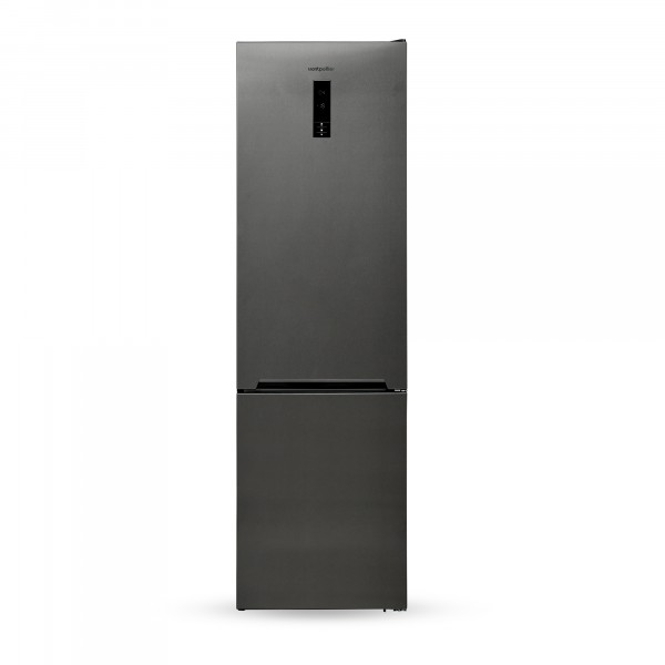 201cm Tall 60cm Wide No Frost Fridge Freezer In Dark Inox