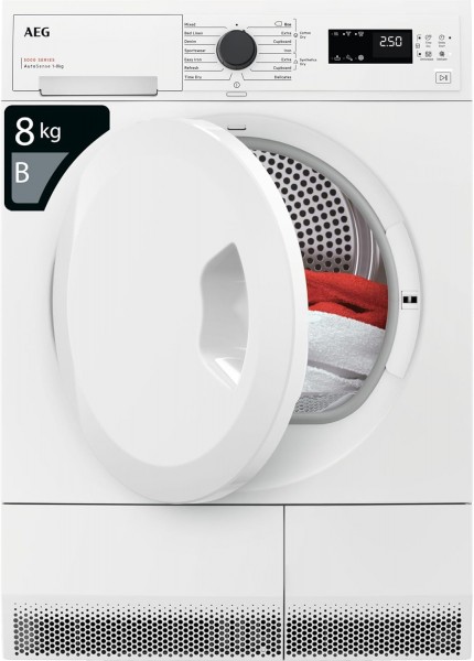 5000 Series 8kg Load Condenser Tumble Dryer In White