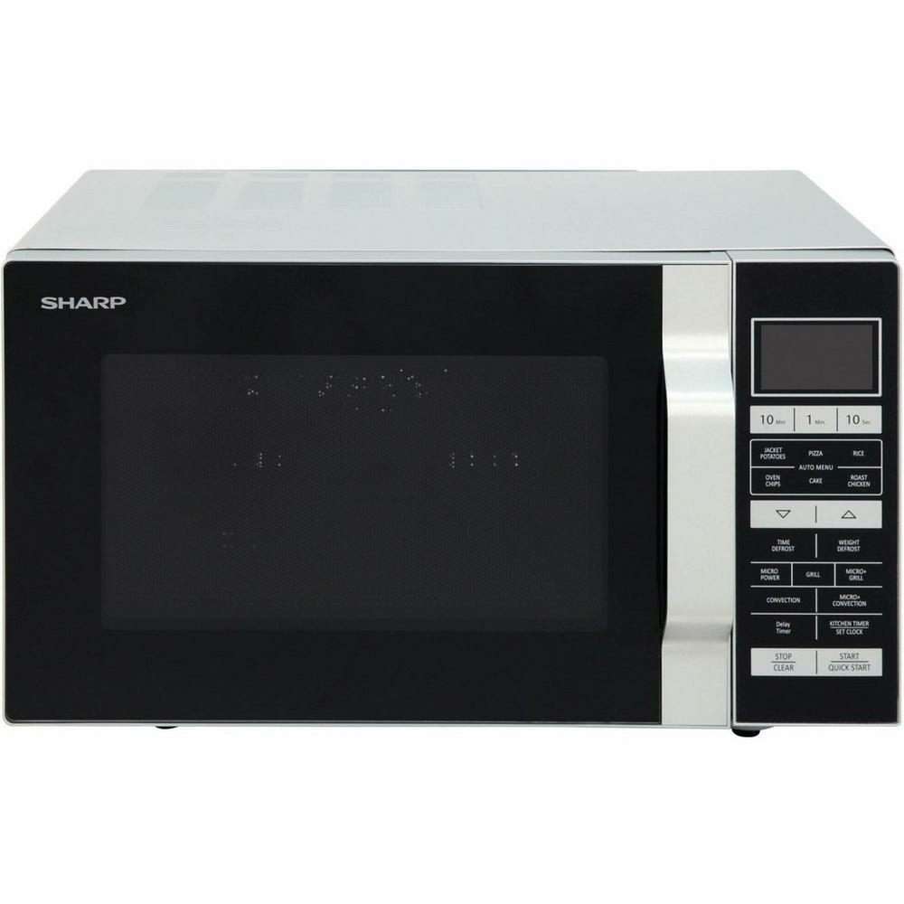 25ltr 900w Flatbed Full Combination Microwave In Silver Combination