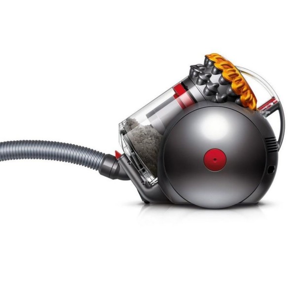 Bagless Cylinder Ball Vacuum Cleaner iN Silver And Yellow