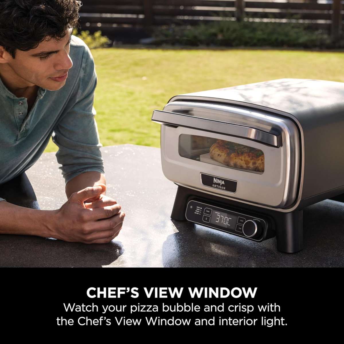 ninja, artisan, electric, outdoor, pizza oven, air fryer | Gillmans
