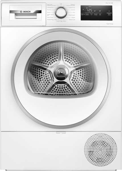 8kg Load Condenser Tumble Dryer In White