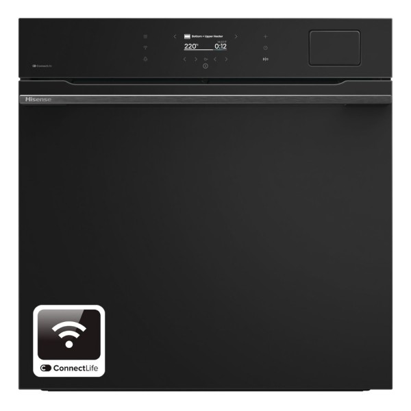 Hi8 Built In Single Electric Oven In Black