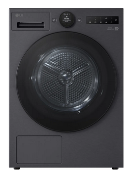 9kg Load Heat Pump Tumble Dryer In Black