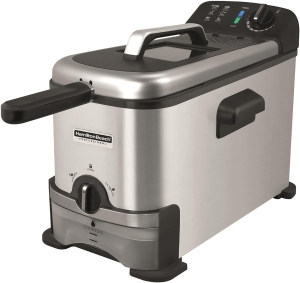 Professional PureFry 3 litre Stainless Steel Deep Fat Fryer