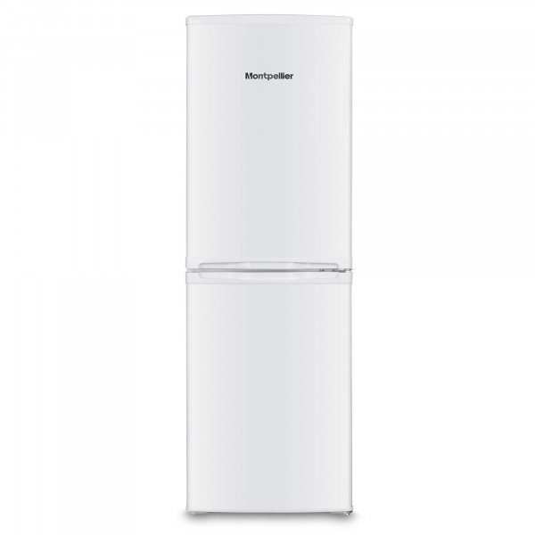 144cm Tall 48cm Wide Fridge Freezer In White