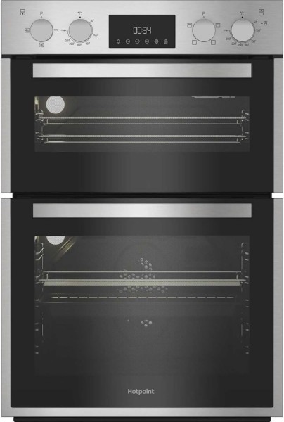 90cm Built In Double Electric Oven In Stainless Steel