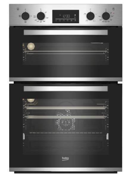 Built In Electric Double Oven In Stainless Steel
