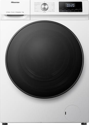 10kg Load 1400rpm Spin Speed Washing Machine In White