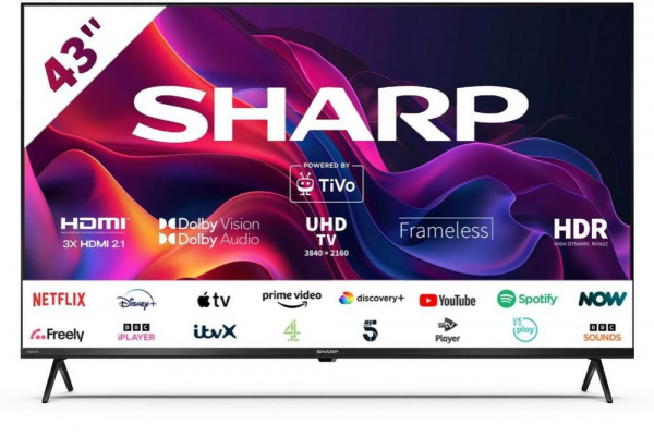 43 Inch 4K UHD Smart LED Television
