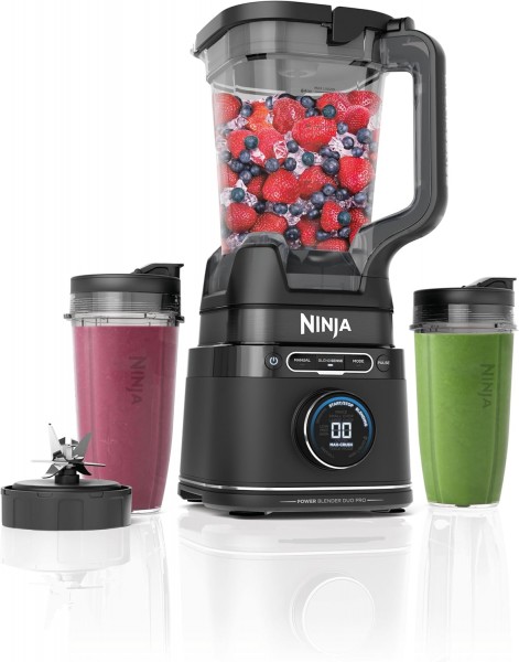 2-in-1 Detect Power Blender 1200w In Black