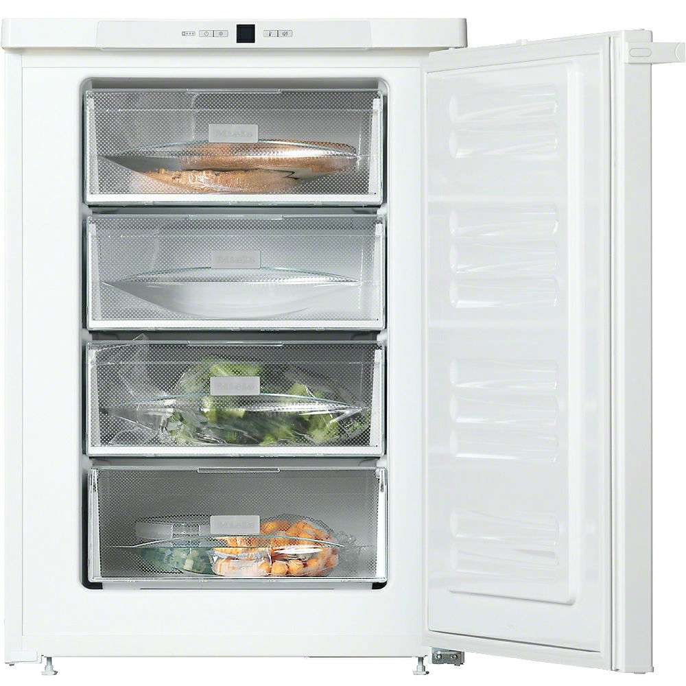 miele, undercounter, 4 drawer, freezer, white Gillmans
