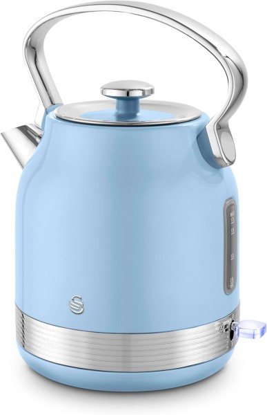 1.7 Litre Retro Traditional Kettle 3KW In Blue