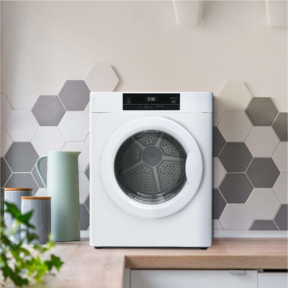 3kg Compact Vented Tumble Dryer With Sensor Drying Vented Tumble
