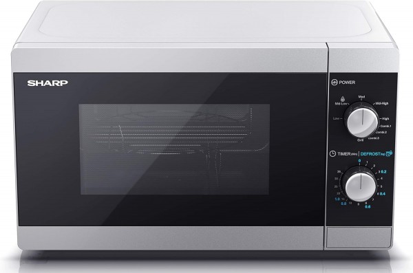 20 Litre 800w Manual Control Microwave In Silver