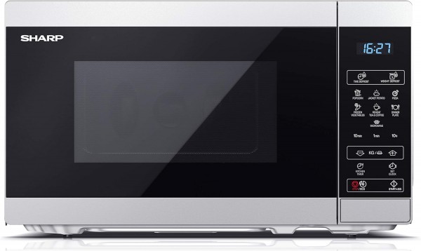 20 Litre Capcity 800w Digital Microwave In Silver
