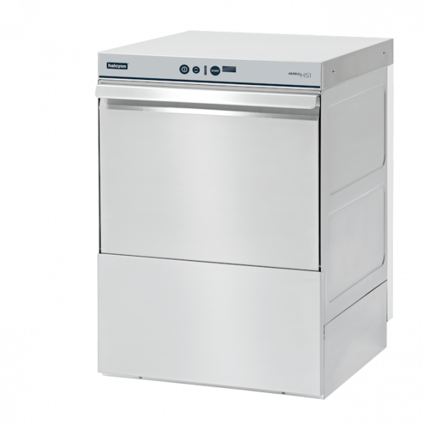 50cm Basket Halcyon Tank Glasswasher with Drain Pump