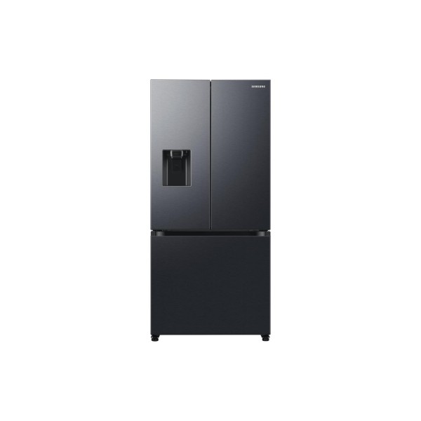 American Style Fridge Freezer With Non Plumbed Ice And Water Dispenser In Black