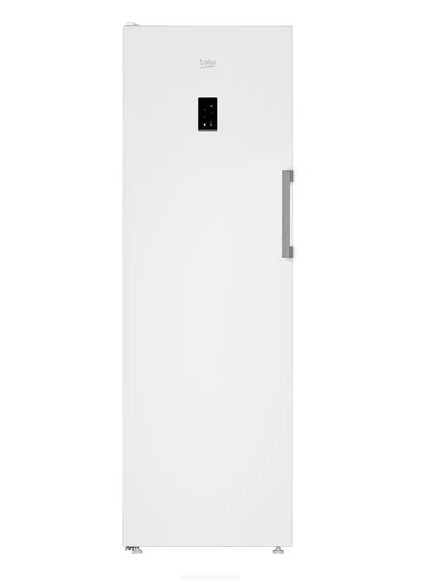 186cm Tall 286 Litre Frost Free Upright Freezer In White