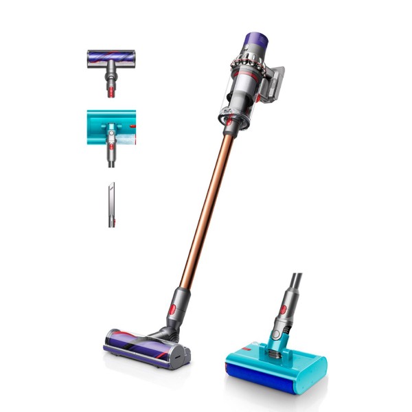 Submarine Cordless Wet And Dry Vacuum Cleaner In Nickel And Copper