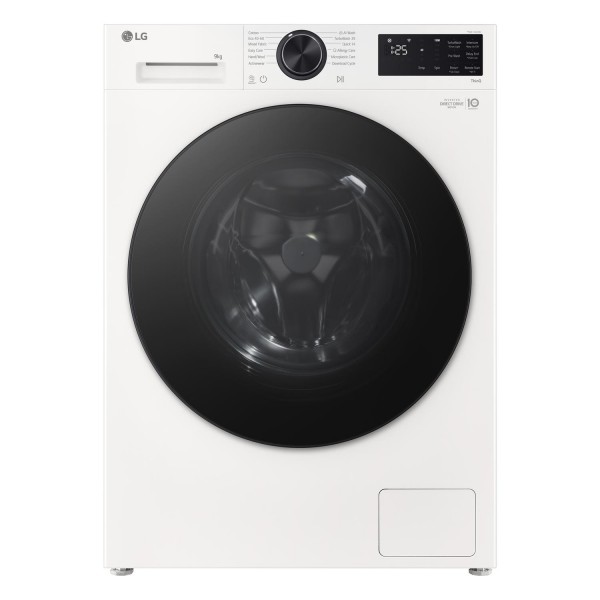 9kg Load 1200rpm Spin Speed Washing Machine In White