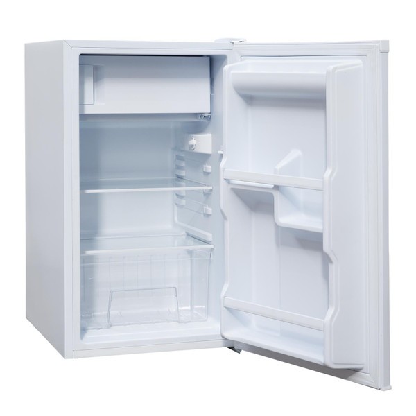 48cm Wide Undercounter Fridge With 3 Star Ice Box In White