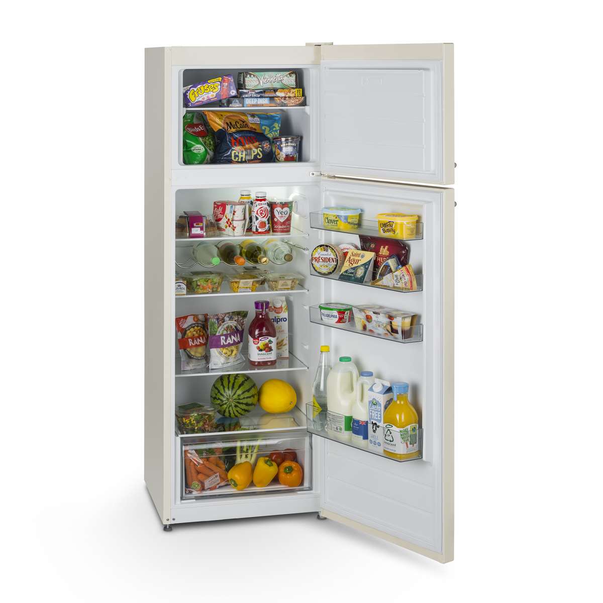 montpellier, mab346ec, 175cm tall, 60cm wide, retro, fridge