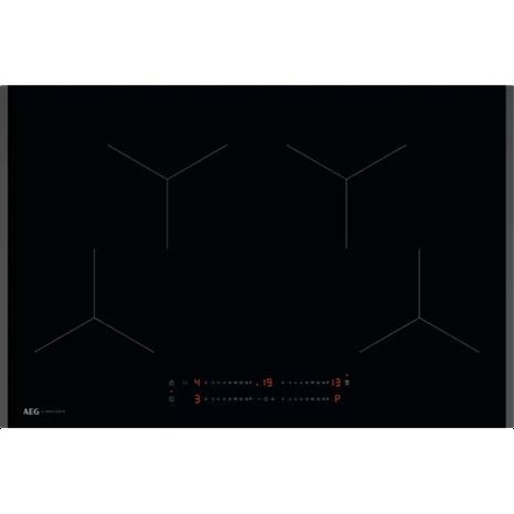 5000 Series 80cm 4 Zone Induction Hob In Black (32amp)