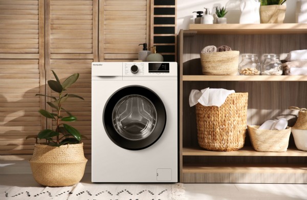 10kg Load 1400rpm Spin Speed Washing Machine In White