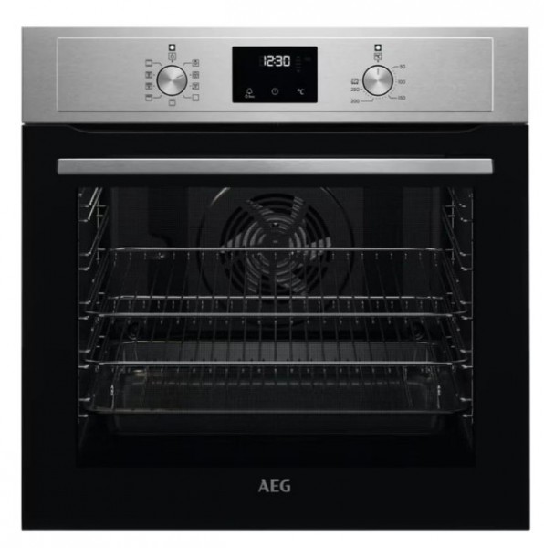 Built In Single Electric Fan Oven In Stainless Steel