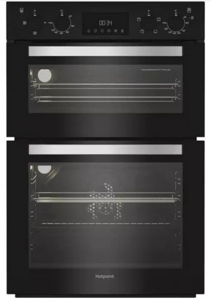 Hotpoint DIH10DB Built In Electric Fan Double Oven