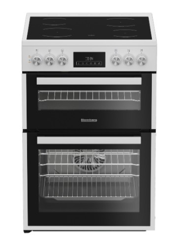 Blomberg HKRN651W Ceramic Electric Cooker with Separate Grill