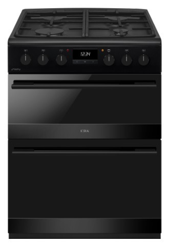 CDA CFD600MB Dual Fuel Cooker with Double Oven