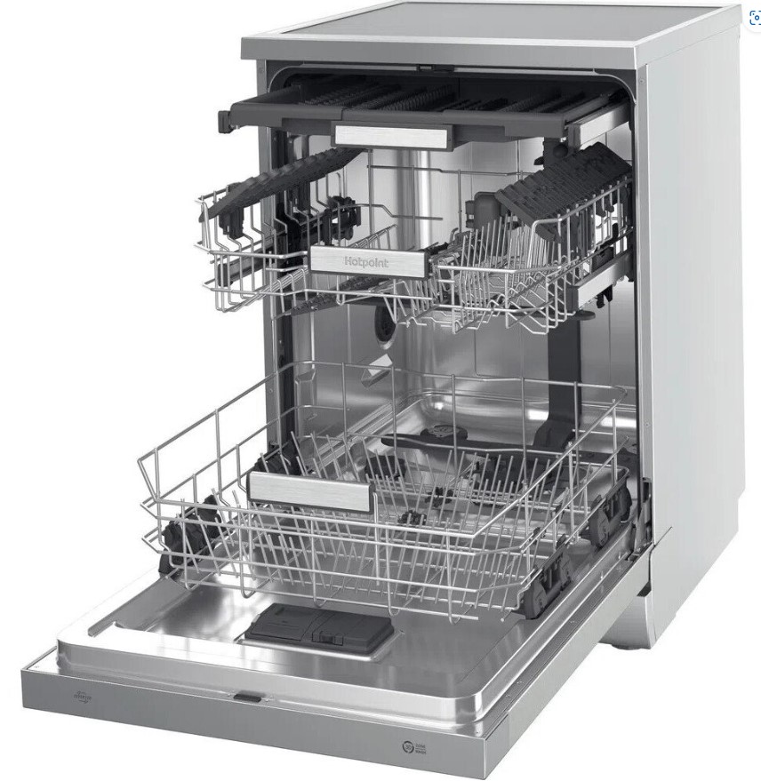 Hotpoint H7F HS51 X UK Dishwasher Dishwashers Free Standing