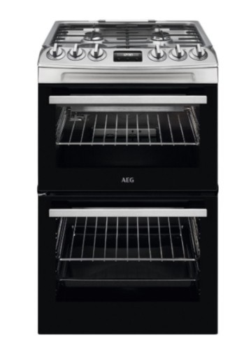 AEG CGX1130ACM Gas Cooker with Double Oven