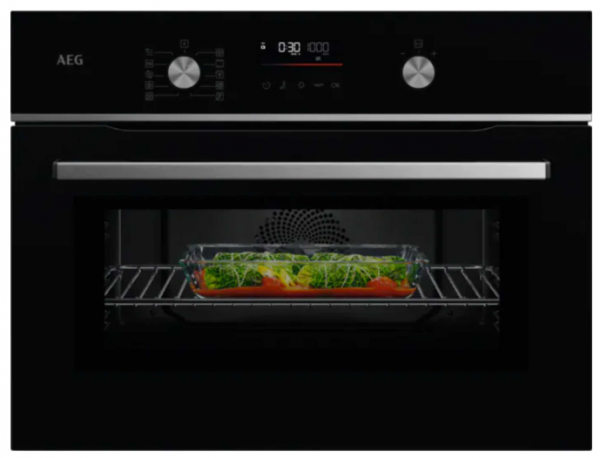 AEG GK6NK401B 6000 CombiQuick Microwave &amp; Built-In Oven
