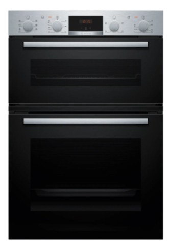 Bosch MBA533BS3B Series 4 Built-In Electric Double Oven