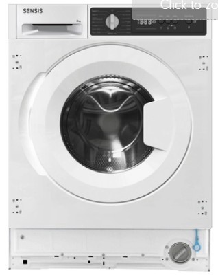 Sensis WMBI01814AW Integrated Washing Machine - White