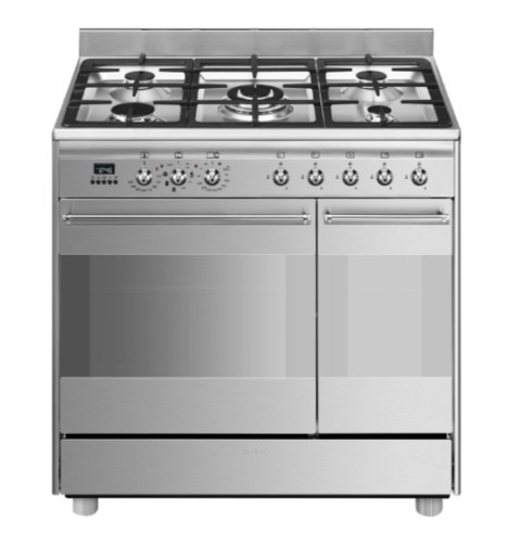 Smeg SCB92MX8 Concert Classic 90cm Dual Fuel Range Cooker