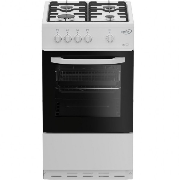Zenith ZE501W Gas Cooker with Single Oven