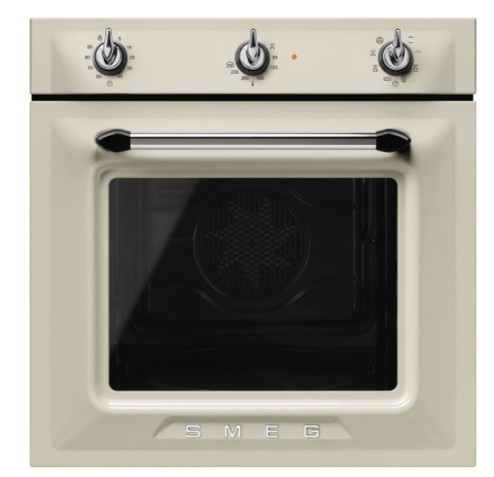Smeg SF6905P1 Victoria Cream Single Built In Electric Oven