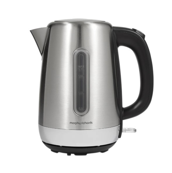 Morphy Richards Equip 1.7L Silver Jug Kettle Launceston Cornwall Devon Callington Tavistock Liskeard Yelverton Camelford Wadebridge Okehampton Bude Holsworthy near me local cheap