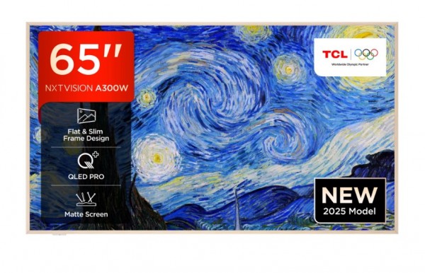 TCL 65A300W-UK 65" 4K Ultra HD TCL NXTVISION QLED PRO HDR Google TV Launceston Cornwall Devon Callington Tavistock Liskeard Yelverton Camelford Wadebridge Okehampton Bude Holsworthy near me local cheap