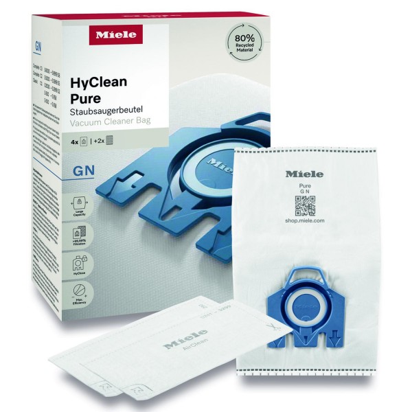 Miele GNHyCleanPure Vacuum Cleaner Bags 4 Pack Launceston Cornwall Devon Callington Tavistock Liskeard Yelverton Camelford Wadebridge Okehampton Bude Holsworthy near me local cheap
