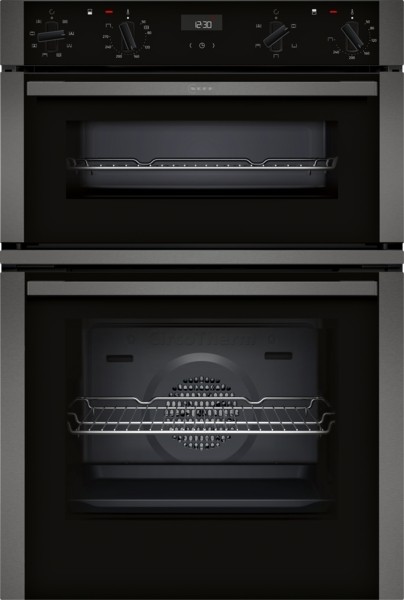 Neff U1ACE2AG3B 59.4cm Built In Electric Double Oven Graphite Grey Launceston Cornwall Devon Callington Tavistock Liskeard Yelverton Camelford Wadebridge Okehampton Bude Holsworthy near me local cheap