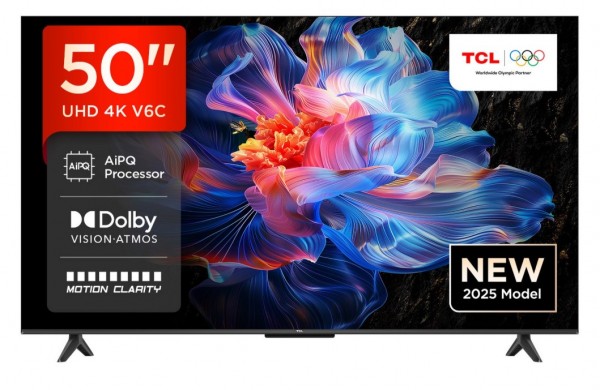 TCL 50V6C-UK 50" 4K Direct LED HDR Google TV Launceston Cornwall Devon Callington Tavistock Liskeard Yelverton Camelford Wadebridge Okehampton Bude Holsworthy near me local cheap