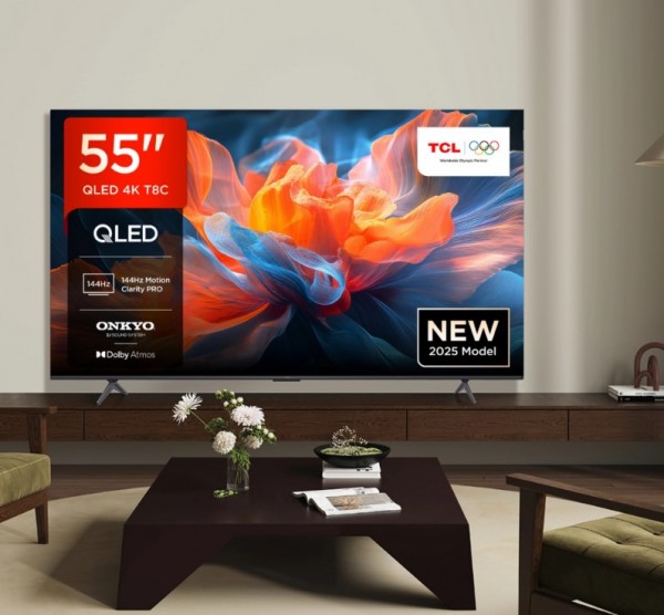 TCL 55T8C-UK 55" 4K QLED HDR Ultra HD Google TV Launceston Cornwall Devon Callington Tavistock Liskeard Yelverton Camelford Wadebridge Okehampton Bude Holsworthy near me local cheap
