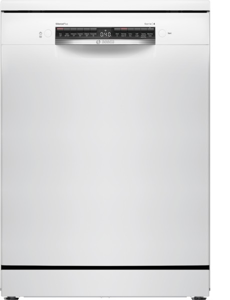 Bosch SMS4EMW06G WiFi-enabled Dishwasher White 14 Place Settings Launceston Cornwall Devon Callington Tavistock Liskeard Yelverton Camelford Wadebridge Okehampton Bude Holsworthy near me local cheap